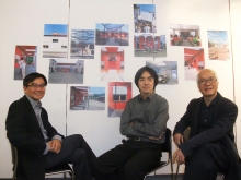 (From left) Prof. HO Puay-peng, Director, School of Architecture, CUHK; Prof. ZHU Jingxiang, Assistant Professor, School of Architecture, CUHK; and Mr. Victor CHOI, Hong Kong Dragon Culture Charity Fund