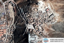 Gyegu Gompa – after earthquake (aerial photo with 0.4 m). Over 40% of the buildings were damaged.