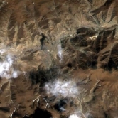 Yushu - after earthquake (Landsat TM, 15 April 2010)