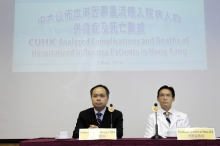 Prof. Paul Kay Sheung CHAN, Professor, Department of Microbiology (left) and Prof. Nelson Lai Shun LEE, Head of Division of Infectious Diseases, Department of Medicine &amp; Therapeutics, CUHK