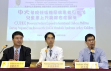 (From left) Professor Albert Martin Man Chim LI, Professor, Department of Paediatrics, CUHK; Professor Ronald Ching Wan MA, Associate Professor, Department of Medicine and Therapeutics, CUHK and Professor Wing Hung TAM, Associate Professor, Department of Obstetrics and Gynaecology, CUHK