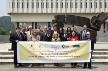 A group photo taken after the CCOUC Inauguration Ceremony on CUHK campus