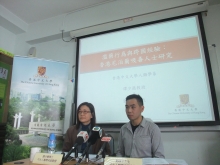 Prof. Siumi Maria TAM, Associate Professor, Department of Anthropology (left) and Mr. Wai-Man TANG, Researcher, Department of Anthropology, CUHK.