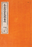 Tripiṭaka Koreana
Imprint by Emperor Gojong of the Goryeo dynasty in Korea during 1236-1251
Woodblock printed edition, re-printed in 1909
1341 volumes