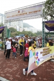 Walkathon Starting Ceremony.