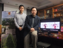 Prof. WONG Tien Tsian and Dr. YANG Xuan, Department of Computer Science and Engineering, CUHK.