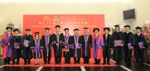 Members of the University's management and the first batch of Choh-Ming Li Professors