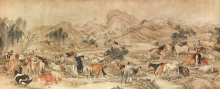 Anonymous
One hundred horses
Qing, 19th century
Collection of Art Museum, Gift of Mr. Peter Chow (1999.0035)