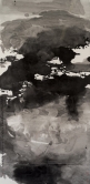 Luk Keng Village
Dated 1969
139 x 69 cm