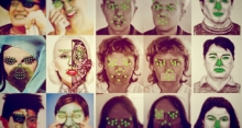 The facial recognition system developed by CUHK conducts face parsing via deep learning.