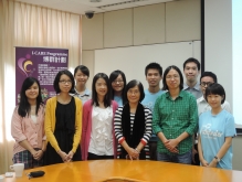 A group photo of CUHK students participated in I.CARE Social Service Programme with Prof. Joyce Ma, Co-Chairperson, Steering Committee for Promoting Personal Development through Social and Civic Engagement, I.CARE Programme, CUHK (3rd right, front row); and Dr. Leung Kai-chi, Senior Managing Officer, I.CARE Programme, CUHK (2nd right, front row).