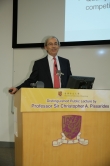 Prof. Sir Christopher A. Pissarides, 2010 Nobel Laureate in Economic Sciences speaks at CUHK.