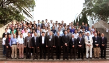 A group photo of all participants of the ‘Geo-Process Modeling in VGE’ International Conference