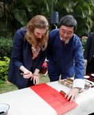 CUHK Holds the Chinese New Year Media Reception.