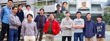 CUHK research team members (from left to right): Yapeng Zhang, Po Kin Leung, Ka Wai Yuen, Kwok Sun Tang, Hua-bai Li, Ka Ho Yeun, Frank Otto, Weiguang Ji, Kenny Lau, Chi yan Law, Robin Lee, Chun Wai Lau, Ka Ho Lam