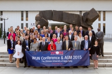 A group photo of the WUN Conference & AGM delegates