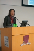 Prof. Poon Wai-yin, Isabella, Pro-Vice-Chancellor of CUHK, delivers the Opening Speech.