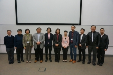 Prof. Poon Wai-yin, Isabella, Pro-Vice-Chancellor of CUHK (Middle), poses for a group photo with the VIP guests, the speakers and the organizing committee.