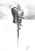 Tang Jieliang’s project – ‘Land-water Co-habitation – Architecture for Nearshore Development in Relation to Climate Change’