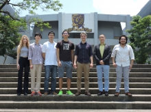 The gravitational wave research team at CUHK led by Prof. Tjonnie Li comprises undergraduate and postgraduate students from Department of Physics.