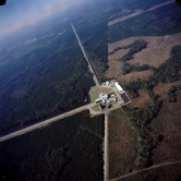 LIGO Livingston Observatory, Livingston Parish, Louisiana (Photo credit: LIGO Laboratory)