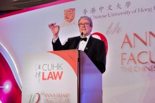 Prof. Christopher Gane, Dean of the Faculty of Law, CUHK delivers a welcome address.