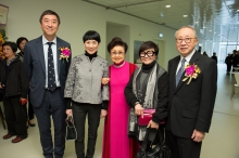 The opening ceremony of the Exhibition from CUHK Library's of Yam Pak Collection.