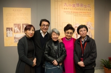 The opening ceremony of the Exhibition from CUHK Library's of Yam Pak Collection.