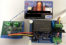 Fig. 5  The smart demand controller is as small as a regular credit card, which is very suitable for home use in Hong Kong.