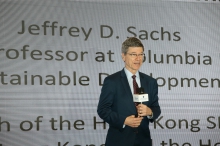 The event climaxed in the keynote speech by Professor Sachs.