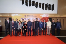 CUHK holds the Chinese New Year media reception.