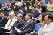 講座承蒙莫慶堯慈善基金代表莫華釗先生和多位音樂界嘉賓撥冗光臨，又得眾多校友、師生、學者和公眾到場，演講廳座無虛席，有逾200人聽講。