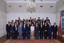 CUHK’s Partner State Key Laboratories renamed as State Key Laboratories and presented with plaques
(Photo courtesy of the Information Services Department of the HKSAR)