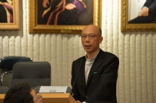 Mr. Kam-Sing Wong, Secretary for the Environment of the HKSAR government, gives a keynote speech at the forum. He points out that while climate change is a very major challenge for the world, there are many opportunities for co-benefits to be captured alongside climate mitigation and adaptation efforts. Hong Kong too can reap many qualitative benefits, including liveability improvements.