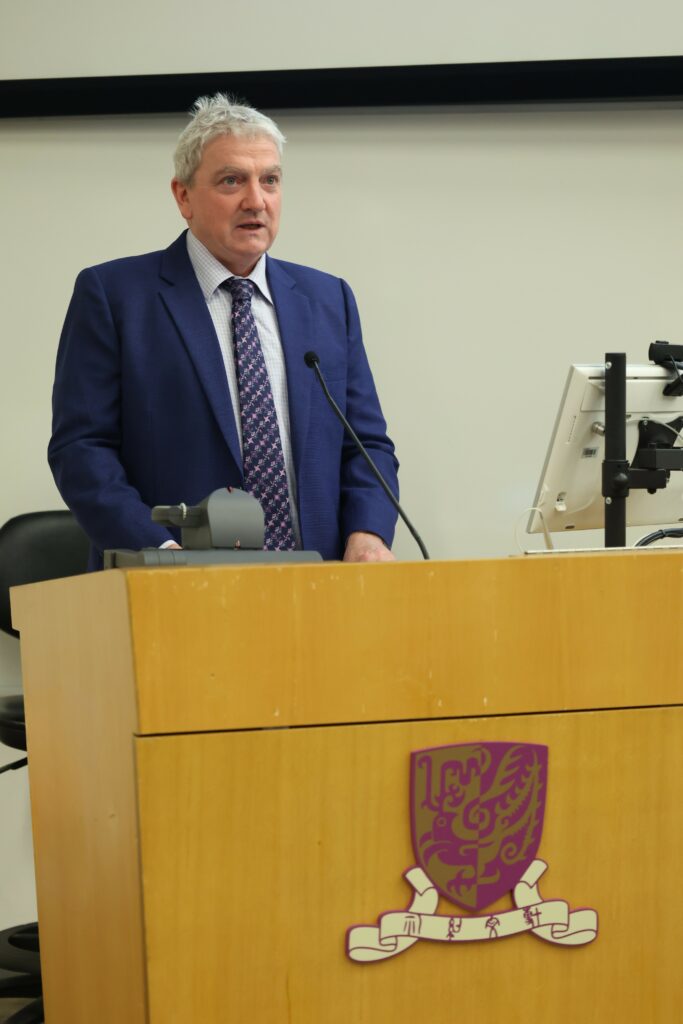 Mr Alistair McEachern, Acting Australian Consul-General to Hong Kong and Macau, delivers opening remarks.