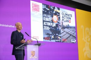 Mr Wong Kam-sing, GBS, JP, Former Secretary for the Environment, The Government of the Hong Kong Special Administrative Region delivered a keynote speech.