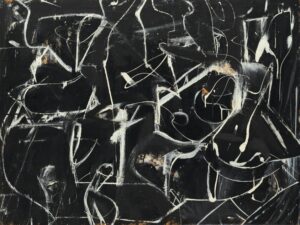 德庫寧作品（1948或1949）<br />
芝加哥藝術博物館藏