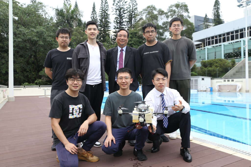 Professor Ben Chen and his research team members.