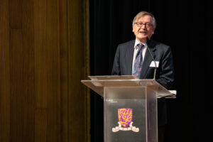 Professor Timothy Cox says CUHK is a major academic partner of the Croucher Foundation and that the establishment of the new Professorship strengthens the tie with its Faculty of Medicine. The two share a common vision to promote scientific excellence to the benefit of the whole community.