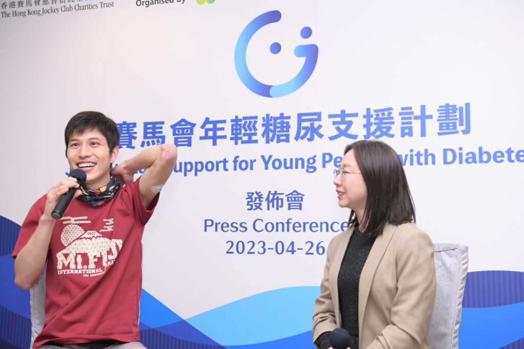 Henry was diagnosed with having Type 1 diabetes 20 years ago. He says that wearing a CGM allows him to monitor his glucose level easier during climbing.