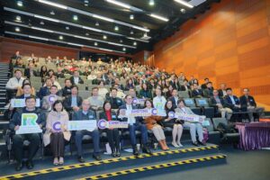 A hall of over 150 investors and inventors