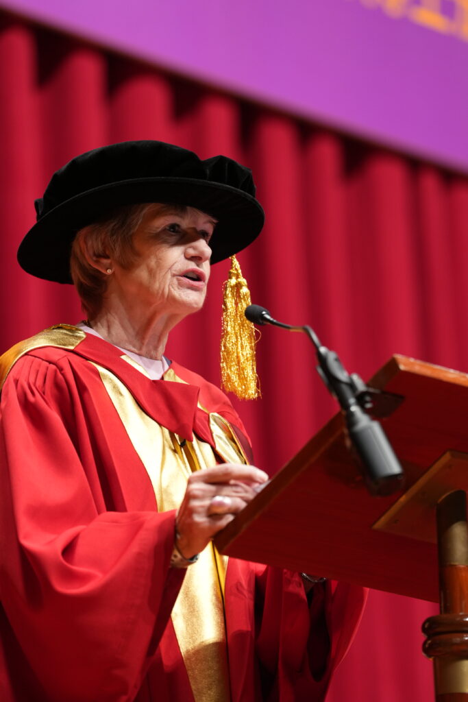 Nancy Rothwell 女爵士教授致謝辭