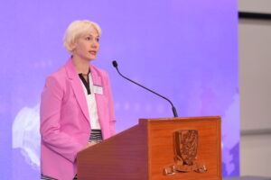 塞爾維亞國家科學、技術發展與創新部助理部長Ivana Vukašinović博士致辭