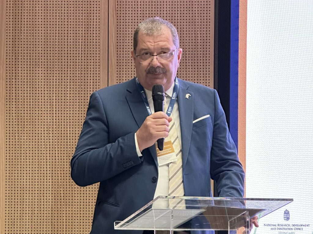Professor Zoltán Szántó, Vice-Rector for Research at the Corvinus University of Budapest