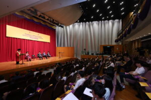 CUHK holds the honorary degree conferment ceremony.