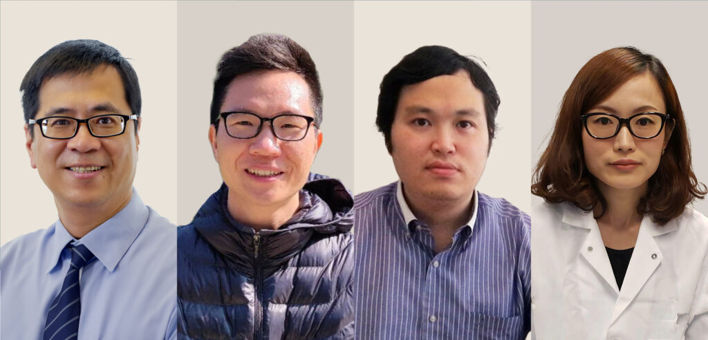 (From left) Professor Stephen Tsui Kwok-wing, Professor Feng Gangyi, Professor So Hon-cheong, and Professor Tian Xiaoyu