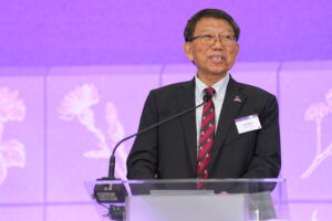 中大校長段崇智教授致辭。