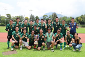 After a fiercely contested match, HKU won 1-0.