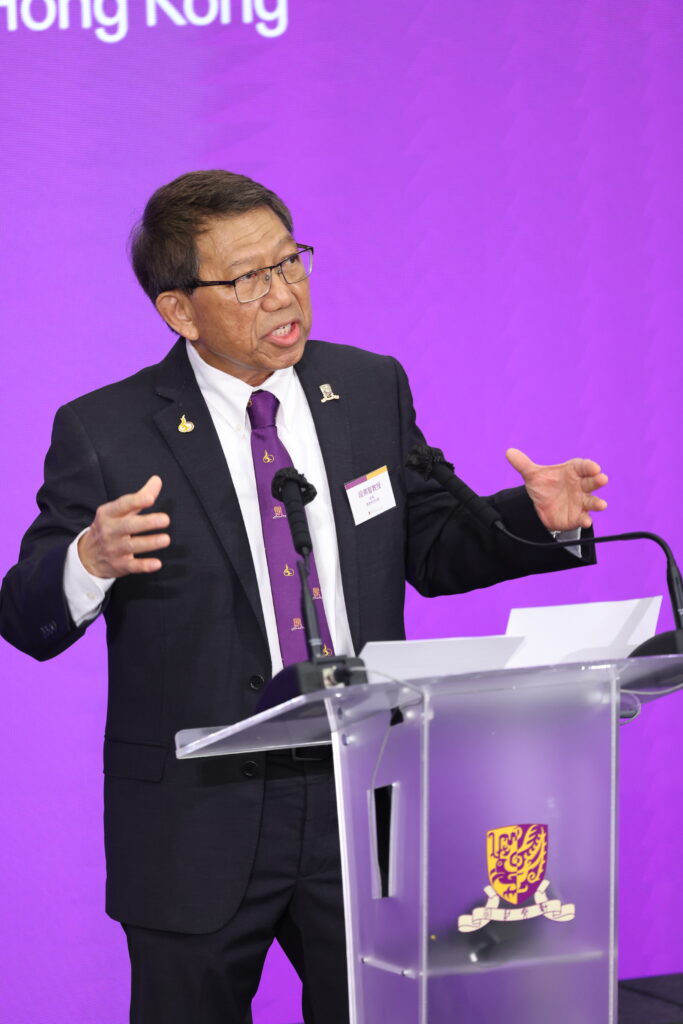 香港中文大学校长段崇智教授