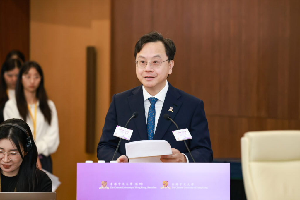 中大校長盧煜明教授